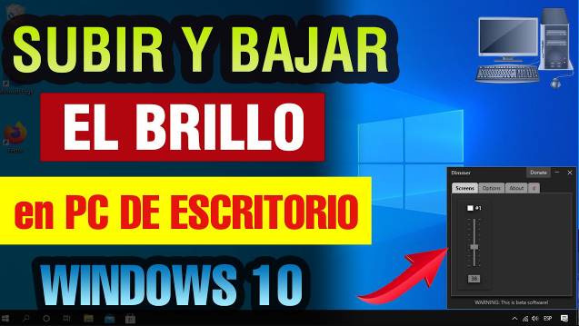 Cómo bajar el brillo de la computadora con el teclado