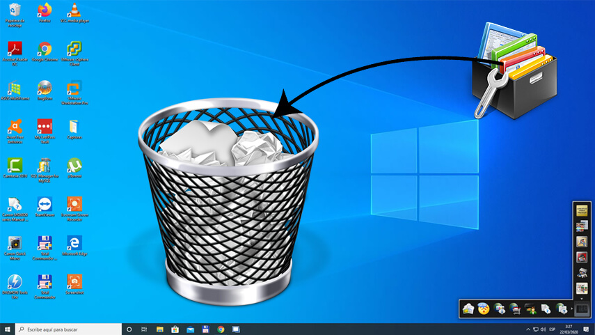 Cómo desinstalar programas en Windows 10 que no se pueden eliminar