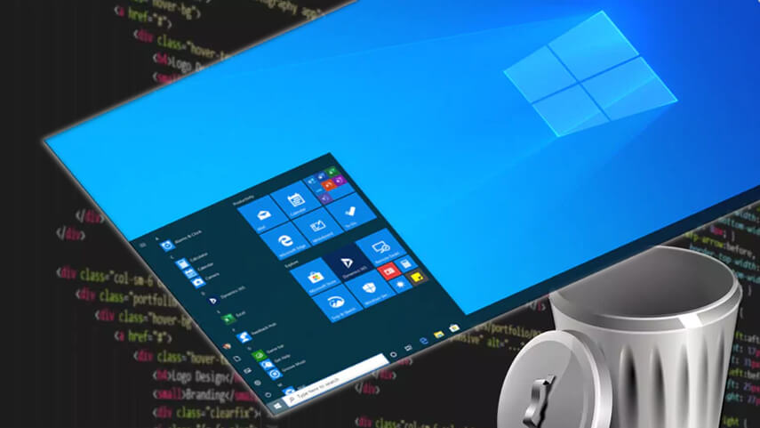 Elimine estos programas innecesarios de su sistema operativo Windows 10.