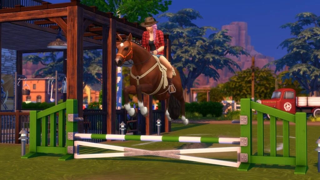 Guía de la expansión de rancho de caballos de Los Sims 4 Participando en Campeonatos de Caballos en Los Sims 4